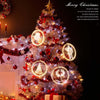 Christmas Decoration Light LED Holiday 3D Hanging Lamp, Power:Battery(Merry Christmas)
