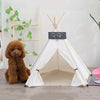 White Foldable Pet Tent, Large 60x60x70cm, Dogs & Cats