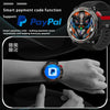 LOKMAT ZEUS 5 PRO 1.46 Inch 5ATM Waterproof Flashlight Bluetooth Call Smart Watch(Black)