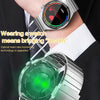 1.3 inch Silicone Band IP68 Waterproof Smart Watch Support Bluetooth Call(Black)