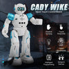 JJR/C R11 CADY WIKE Smart Touch Control Robot with LED Light, Support Waling / Sliding Mode (Blue)