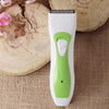Hair Clipper Rechargeable Electric Clippers Haircut Tools For Children(Green and White)