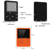 T69 Card Lyrics Synchronization Lossless Sound Quality MP4 Player, Style: Round Button(Black)