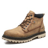 SY-5888 Outdoor Work Shoes Casual Lovers Martin Boots Men Shoes, Size: 44(Khaki)