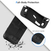 JYS JYS-SD011 For Steam Deck 7pcs/set Host Silicone Case With Joystick Cap+Touch Board Sticker Set(Black)