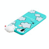 For Huawei P20 Lite Shockproof Cartoon TPU Protective Case(Clouds)