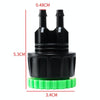 2pcs Faucet Four Point Six Point To 4/7 Pipe Fitting Garden Agriculture Micro Spray Irrigation Connector(AT048)