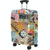 Thickened Dustproof High Elastic Suitcase Protective Cover, Color: Billboard(XL)