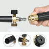 High Pressure Car Wash Foam Gun Soap Foamer Generator Water Sprayer Gun, Outer Wire: 22 x 1.5, Inner Hole: 14