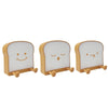 F-L-01 Toast Bread Night Light With Mobile Phone Holder Children Bedroom Timing Sleep Light(Gluttonous)