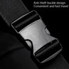 WEIXIER 8641 Men Running Waterproof Waist Bag Multifunctional Chest Bag Sports Leisure One-Shoulder Bag(Dark Gray)