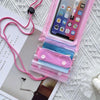 Waterproof Phone Case with Neck Strap(Sky Blue)
