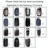 For Hyundai Car Key Cover Multifunctional Keychains Anti-lost Number Plates, Style: B