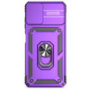 For Samsung Galaxy A06 4G Sliding Camshield Holder Phone Case(Purple)