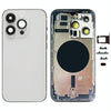 iPhone 14 Pro Back Cover Silver - US Version w/ Side Keys & Card Tray