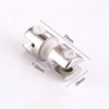 Zinc Alloy Bright Fixed Bracket Connection 8mm Double-sided Glass Fixing Clamp