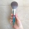 Makeup Brush Corn Silk Fiber Hair Can Washing Makeup Brush, Style:Pink Loose Powder Brush