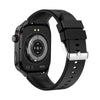 TK16 2.04 inch LCD Screen Silicone Strap Smart Watch Supports Health Monitoring(Black)