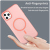 For iPhone 11 Pro Max MagSafe Frosted Translucent TPU + PC Full Coverage Phone Case(Red)