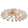 48 PCS Pile Wooden Building Blocks