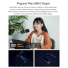 FEELWORLD PM1-AS XLR/USB Dynamic Microphone for Podcasting Recording Gaming Live Streaming with Boom Arm (Black)