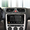 A2743 For Volkswagen 1+16G 9-inch Central Control Large Screen With Carplay Car Android10.0 Navigator Player, Style: Standard+12Lights Camera