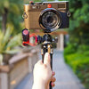 XILETU  MC-22 Mini Tripod Ball Head Double Cold Shoe Design With 1/4 Inch Screw