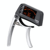 Professional Guitar Tuner Clip, Loftstyle Chromatic Clip-on Tuner with Rotational LCD Screen Light Display Single-handed Guitar Capo