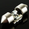 2 PCS 27mm 6 LED 5050 SMD Car Reading Light Bulb(Blue Light)