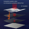 Car Snow Cover Anti-freezing Frost Cover Winter Thickened Car Clothes Blocking Cloth, Style: Full Window Coverage