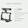 YELANGU C15-B YLG0711A-A Video Camera Cage Stabilizer with Handle for Nikon Z6 / Z7(Black)