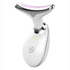 LED Color Light Wrinkle Neck Beauty Instrument (White)