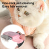 Large Red Double-Sided Pet Comb - Stainless Steel