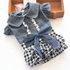 Small Dog Denim Skirt, XS, Bow Detail, Autumn/Winter