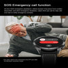 ET485 1.43 inch Color Screen Smart Watch Nylon Strap, Support Bluetooth Call / ECG(Black)