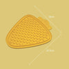 Silicone Carrot Licking Mat - Orange - Cat & Dog - Suction Cup