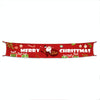 Christmas Ornaments Letters Banner Festive Party Scene Arrangement Props,Size:300 x 50cm(001)