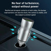 20W PD+22.5W USB Ports Car Charger, Compatible with Android and IOS (Grey)