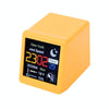 Wifi Networked Weather Clock No APP Required Photo Album with Gif Animation(Yellow)