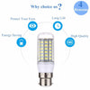 B22 5.5W 69 LEDs SMD 5730 LED Corn Light Bulb, AC 200-240V (White Light)