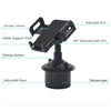 Car Water Cup Holder Short Hose Mobile Phone Holder