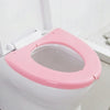 Travel Portable Foldable Toilet Pad Plastic Waterproof Bathroom Seat Cover Mats(Pink)