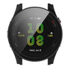 For Garmin Forerunner 255 PC Tempered Film Full Body Watch Case(Black)