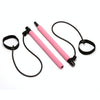 Pilates Stick Yoga Fitness Equipment Sports Stretching Band(Pink)