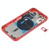 iPhone 12 Red Battery Back Cover with Keys, Tray & Flex Cable