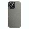 For iPhone 11 Pro Litchi Texture TPU Black Lens Frame Phone Case(Grey)