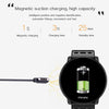 Q88 Smart Watch IP68 Waterproof Men Sports Smartwatch Android Bluetooth Watch Support Heart Rate / Call Reminder / Pedometer / Sleep Monitoring / Tracker(Black Green)