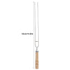 Stainless Steel Barbecue Skewers Barbecue Fork U-shaped Barbecue Fork, Spec: 4pcs