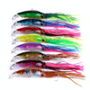 HENGJIA JIZ002 10cm/16.6g Big Octopus Squid Shaped Hard Baits Long Shot Fishing Lures Tackle Baits Fit Sea Fishing and Freshwater Fishing (C)