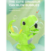JJR/C V06 Dinosaur Sound Effect Electric Bubble Machine, Version:Non-charging(Orange)
